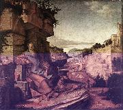 MONTAGNA, Bartolomeo St Jerome gag oil painting on canvas